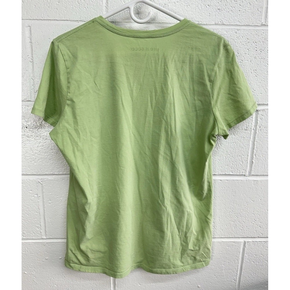 Life Is Good Be Kind Mint Green Women's Short Sleeve T-shirt / Large - Picture 3 of 4